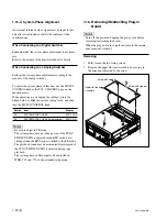 Preview for 28 page of Sony HDW-1800 Installation Manual