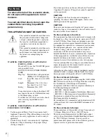 Preview for 2 page of Sony HDW-1800 Operation Manual