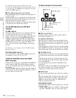 Preview for 20 page of Sony HDW-1800 Operation Manual