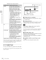 Preview for 22 page of Sony HDW-1800 Operation Manual