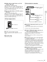 Preview for 25 page of Sony HDW-1800 Operation Manual