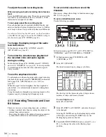 Preview for 34 page of Sony HDW-1800 Operation Manual