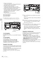 Preview for 38 page of Sony HDW-1800 Operation Manual