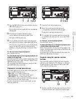 Preview for 39 page of Sony HDW-1800 Operation Manual