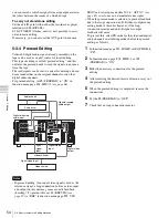 Preview for 54 page of Sony HDW-1800 Operation Manual