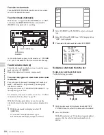 Preview for 58 page of Sony HDW-1800 Operation Manual