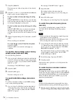 Preview for 76 page of Sony HDW-1800 Operation Manual