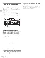 Preview for 104 page of Sony HDW-1800 Operation Manual