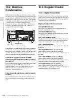 Preview for 106 page of Sony HDW-1800 Operation Manual