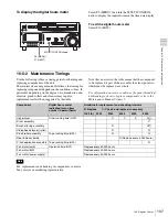 Preview for 107 page of Sony HDW-1800 Operation Manual