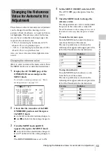 Preview for 53 page of Sony HDW-650 Operation Manual