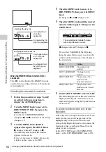 Preview for 54 page of Sony HDW-650 Operation Manual