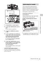 Preview for 59 page of Sony HDW-650 Operation Manual