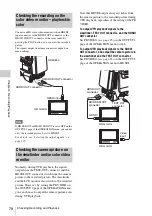 Preview for 78 page of Sony HDW-650 Operation Manual