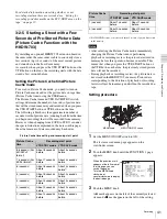 Предварительный просмотр 41 страницы Sony HDW-790 Operation Manual