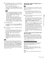 Предварительный просмотр 49 страницы Sony HDW-790 Operation Manual