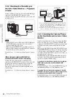 Предварительный просмотр 52 страницы Sony HDW-790 Operation Manual