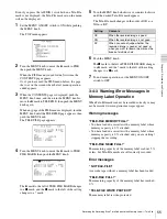 Предварительный просмотр 55 страницы Sony HDW-790 Operation Manual