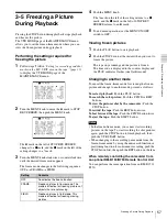 Предварительный просмотр 57 страницы Sony HDW-790 Operation Manual