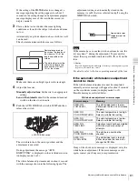 Предварительный просмотр 61 страницы Sony HDW-790 Operation Manual