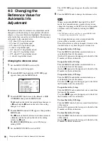 Предварительный просмотр 66 страницы Sony HDW-790 Operation Manual