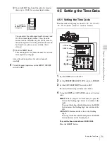 Предварительный просмотр 71 страницы Sony HDW-790 Operation Manual