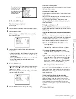 Предварительный просмотр 77 страницы Sony HDW-790 Operation Manual