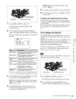 Предварительный просмотр 89 страницы Sony HDW-790 Operation Manual