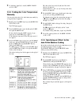 Предварительный просмотр 95 страницы Sony HDW-790 Operation Manual