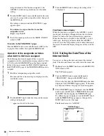 Предварительный просмотр 98 страницы Sony HDW-790 Operation Manual