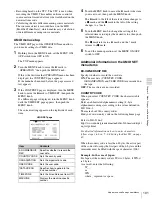 Предварительный просмотр 101 страницы Sony HDW-790 Operation Manual