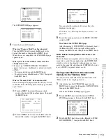 Предварительный просмотр 113 страницы Sony HDW-790 Operation Manual