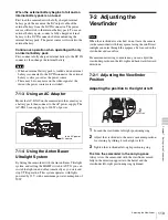 Предварительный просмотр 119 страницы Sony HDW-790 Operation Manual