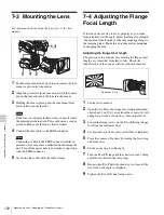 Предварительный просмотр 122 страницы Sony HDW-790 Operation Manual