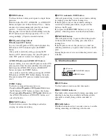 Preview for 20 page of Sony HDW-D2000 Operation Manual