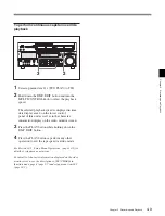 Preview for 46 page of Sony HDW-D2000 Operation Manual