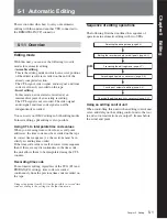 Preview for 50 page of Sony HDW-D2000 Operation Manual