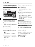 Preview for 61 page of Sony HDW-D2000 Operation Manual