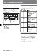 Preview for 66 page of Sony HDW-D2000 Operation Manual