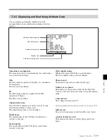 Preview for 83 page of Sony HDW-D2000 Operation Manual