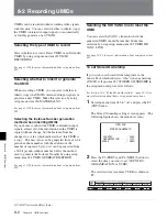 Preview for 86 page of Sony HDW-D2000 Operation Manual