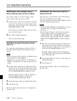 Preview for 101 page of Sony HDW-D2000 Operation Manual