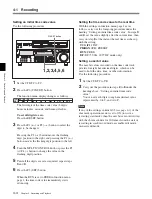 Предварительный просмотр 46 страницы Sony HDW-S2000 Operation Manual