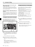 Предварительный просмотр 62 страницы Sony HDW-S2000 Operation Manual