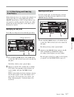 Предварительный просмотр 63 страницы Sony HDW-S2000 Operation Manual