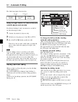 Предварительный просмотр 66 страницы Sony HDW-S2000 Operation Manual