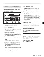 Предварительный просмотр 69 страницы Sony HDW-S2000 Operation Manual