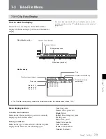 Предварительный просмотр 85 страницы Sony HDW-S2000 Operation Manual