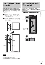 Preview for 23 page of Sony HES-V1000 - Home Entertainment Server Operating Instructions Manual