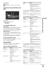 Preview for 55 page of Sony HES-V1000 - Home Entertainment Server Operating Instructions Manual